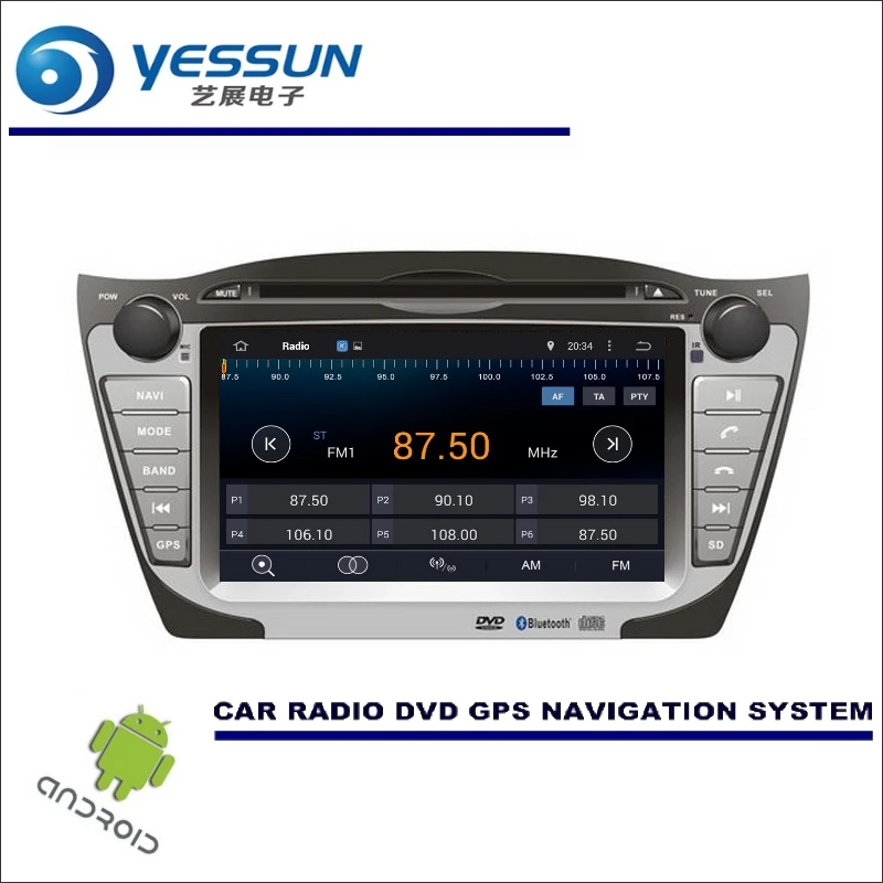 Sale YESSUN Wince / Android Car Multimedia Navigation For Hyundai Tucson / IX35 2009~2015 CD DVD GPS Player Navi Radio Stereo Screen 1