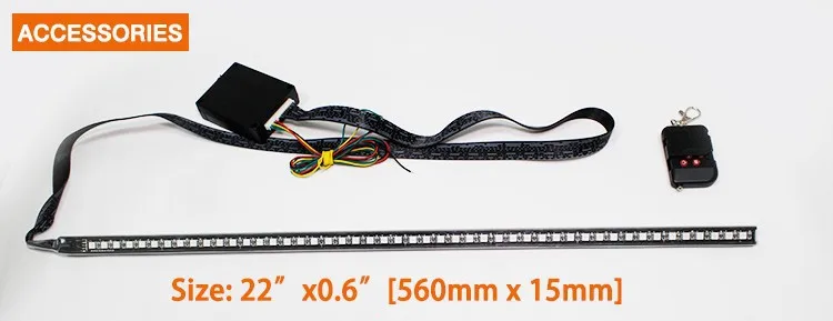 Scanner Knight Rider 56cm Lighting Remote 3 Scanner Knight Rider 56cm Lighting Remote 3
