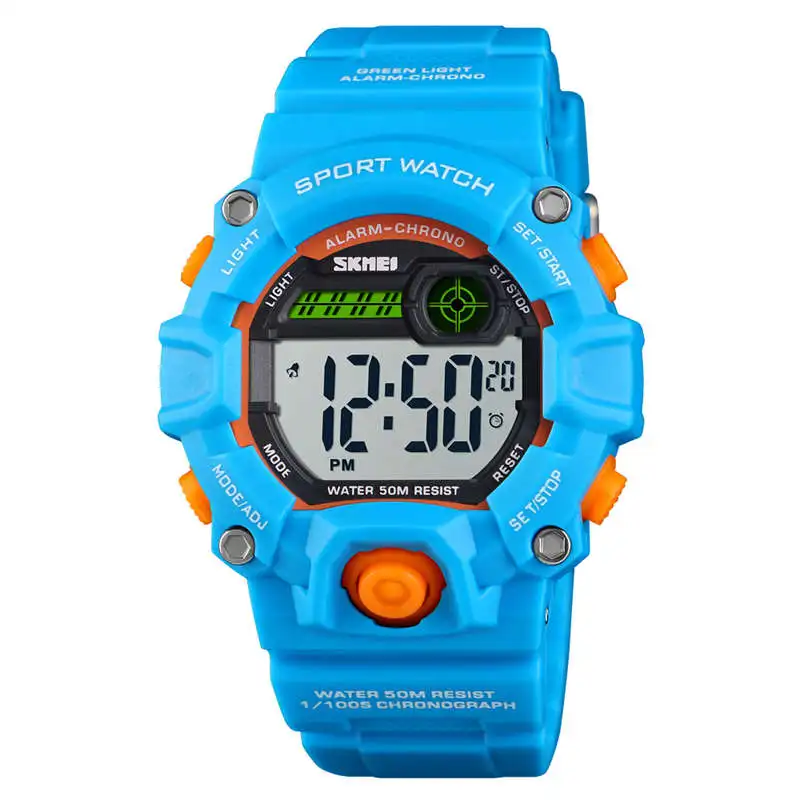

Skmei Children'S Sports Watch Shockproof Waterproof Outdoor Fashion Digital Boy Girl Student Watch 1484