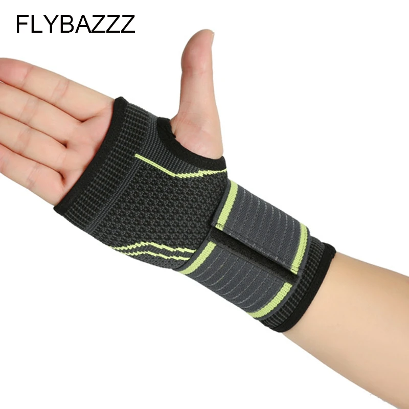 FLYBAZZZ эластичный браслет новый спортивный поддержка компрессионных рукавов