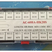 360 шт серебро/золото/черный час/минуту/секундная стрелка набор для ремонта часов