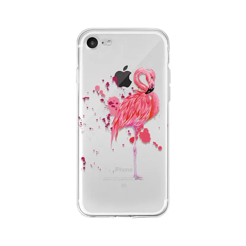 Flamingo Pineapple Flower Green leaf