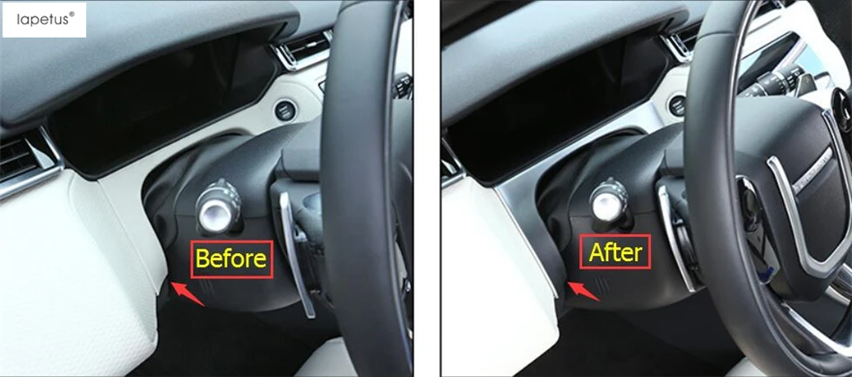

Accessories For Land Rover Range Rover Velar 2018 Dashboard Under Middle Control Decoration Frame Molding Cover Kit Trim 1 Pcs