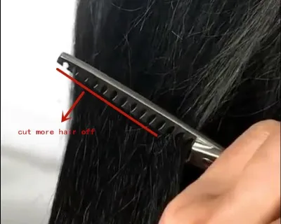 Профессиональный "huodong" 6 дюймов с 14 прорезывателей волос салон истончение ножницы, парикмахерские ножницы