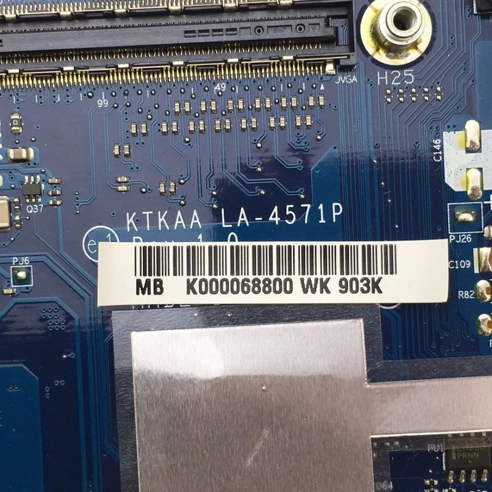 K000068800 для toshiba satellite A350 A355 материнская плата ноутбука с графикой слот KTKAA LA 4571P SATA DVD