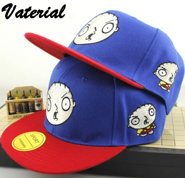 Korean Version Tide Doll Head Blue Hip Hop Along Baseball ...