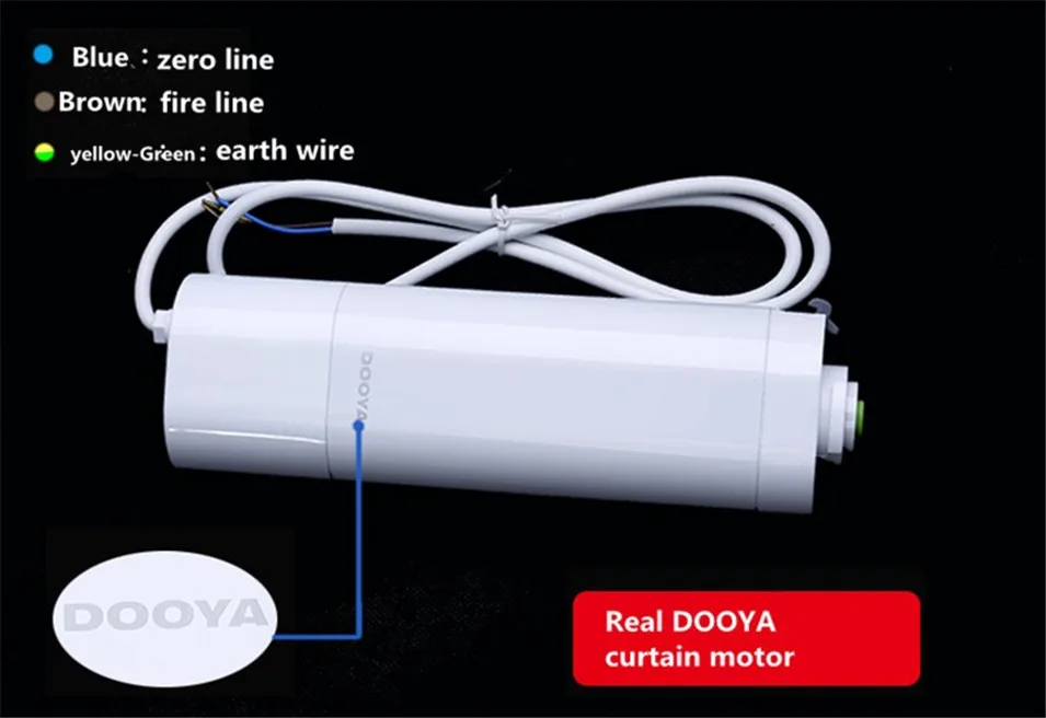 Dooya DT52E Electric Curtain Motor 220V 45W,Open Closing Window Curtain Track Motor,Home Automatic Curtain Motor for Project-3
