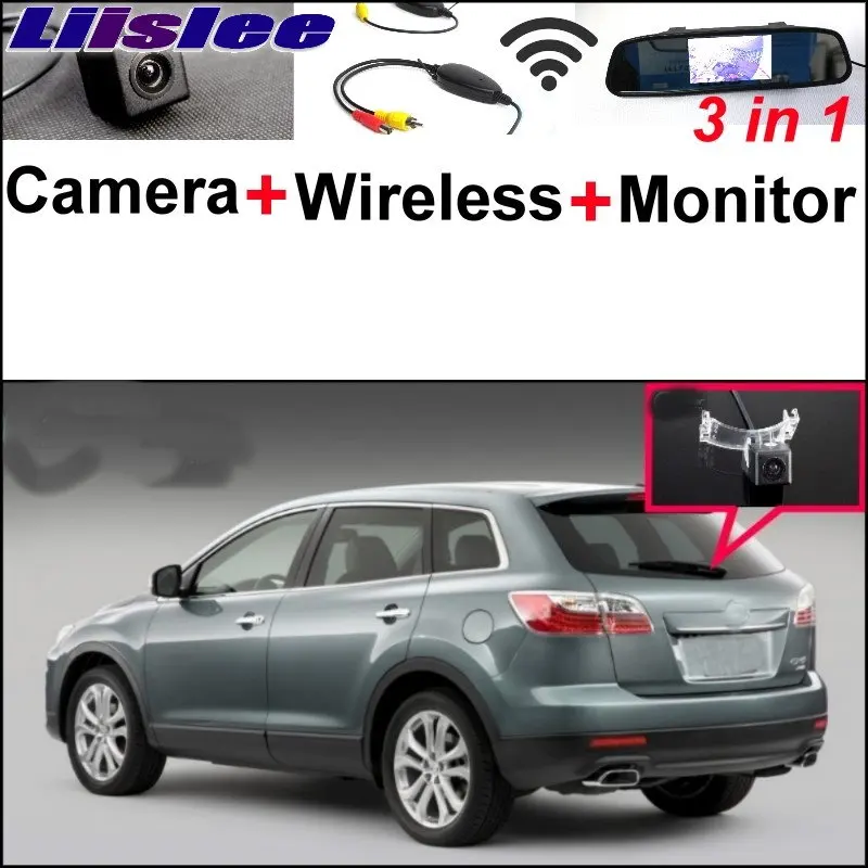 

Liislee 3 in1 Special Camera + Wireless Receiver + Mirror Monitor DIY Back Up Parking System For Mazda CX-9 CX9 CX 9 2007~2017