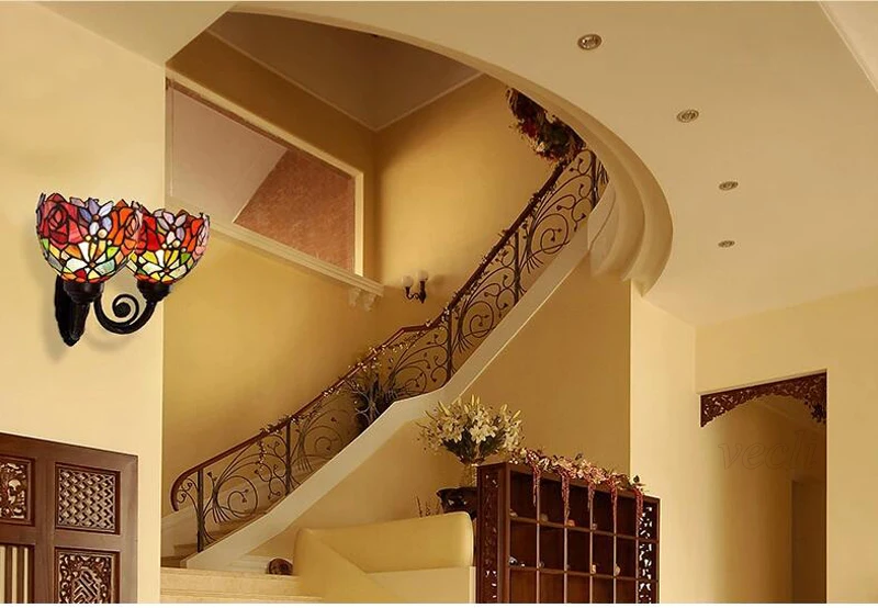 Tiffany wall lamp (9)
