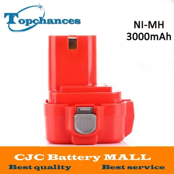 

High Quality New 9.6V 3000mAh NI-MH Battery for MAKITA 9100 9101A 9102A 9120 192321-5 192404-1 192534-8 192534-A