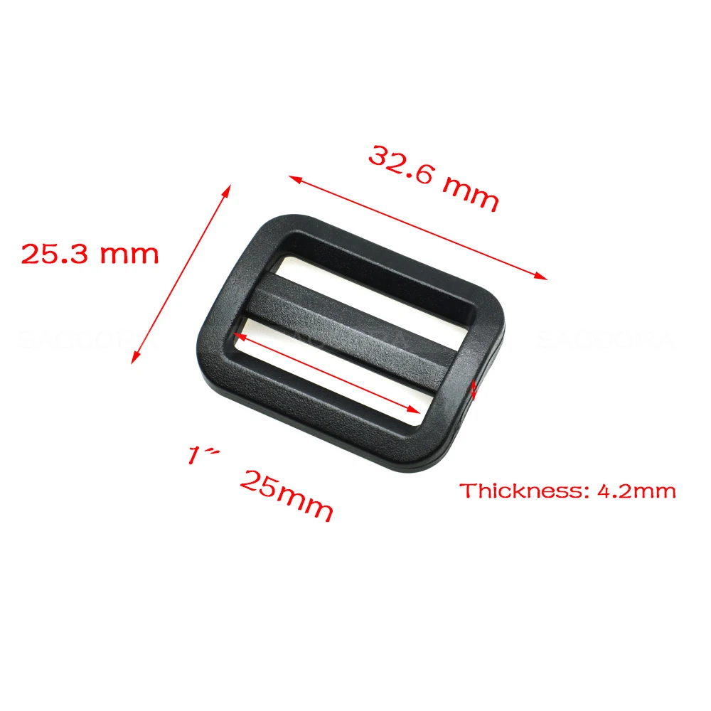 Пластиковый изогнутый слайдер 3/4 &quot1&quot 1 1/4 &quot1 1/2&quot 2 &quot три скользящие