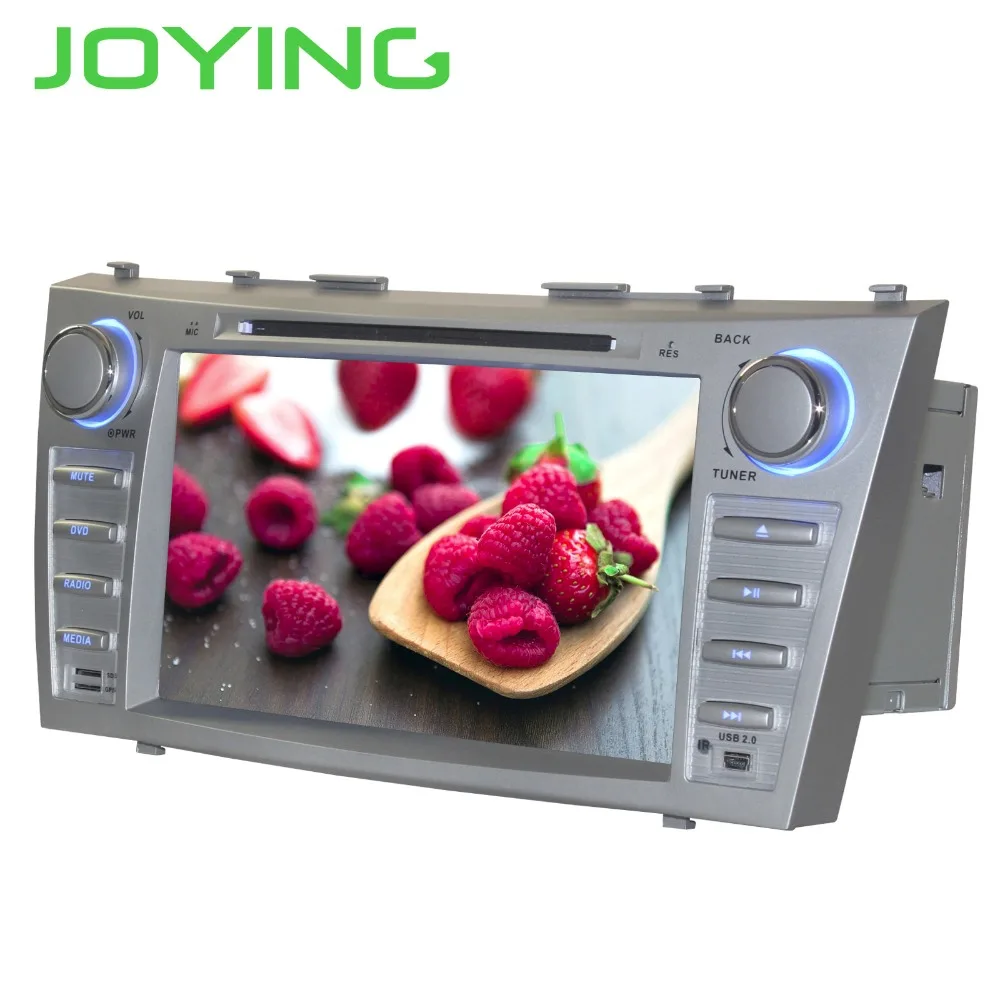 Excellent JOYING 2 DIN car radio stereo player Octa Core 8" autoradio 4GB+64GB for Toyota Camry 2007-2011 support 4G DSP NO CD/DVD player 1