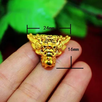 

Plastic Antique Jewelry Gift Box Wood Case Deco Carving Corner Protector,Mini Furniture Foot,Yellow Beast Legs,24*16mm,12pcs