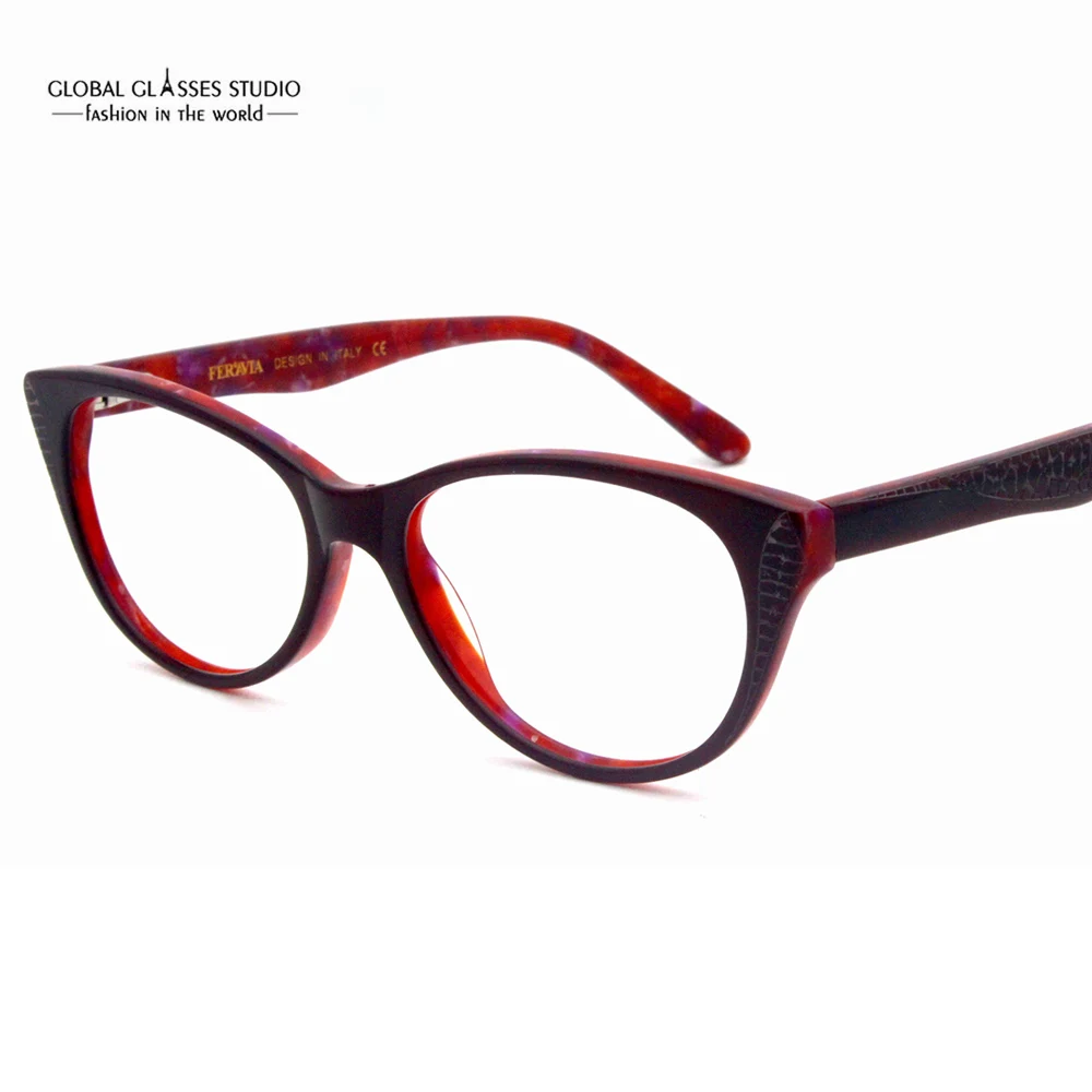 женские ацетатные очки, очки FVG7003/606G eyes eyeglasses optical glassesca...