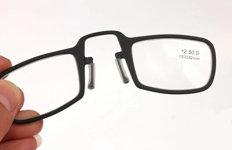 ISENGHUO Pince Nez стильные переносные оптические очки для чтения 1,0-3,0 без руки для мужчин и женщин