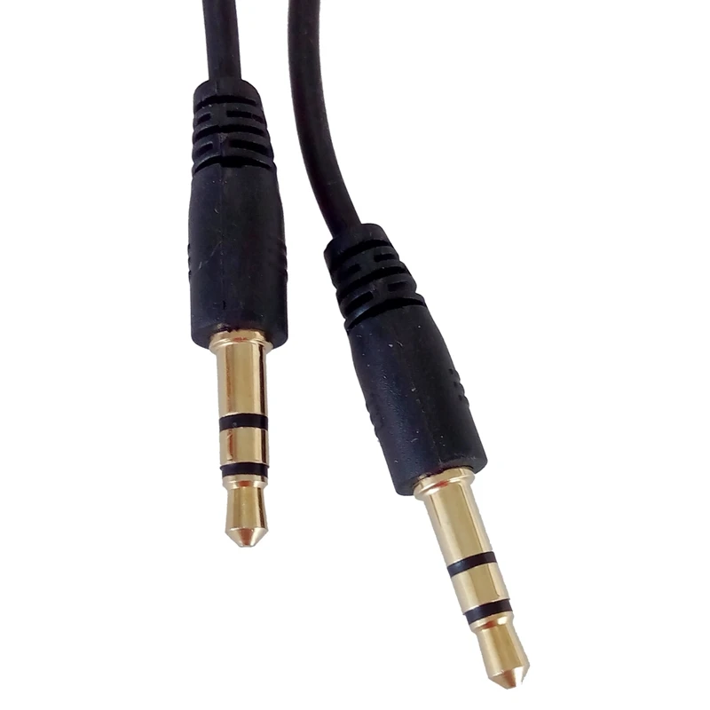 FULL-3.5mm стерео штекер к стерео штекер 1,2 Mtrs Золотой аудио кабель