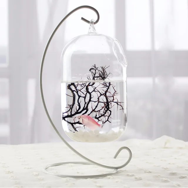 Fém Vas Függő Virágnövény Állvány Tartó A Kerti Udvar Dekorációjához - Image 3