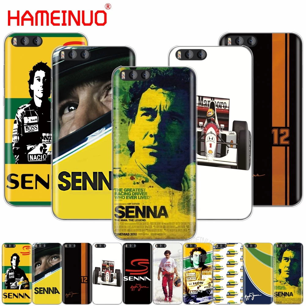 Чехол HAMEINUO ayrton senna racing для Xiaomi Mi 3 4 5 5S 5C 5X 6 Mi3 Mi4 4S 4I 4C Mi5 MI6 NOTE MAX 2 mix plus|Бамперы| |