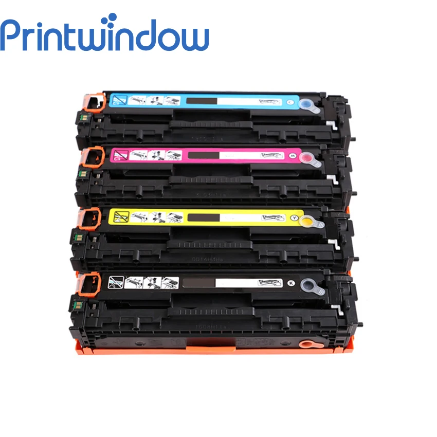 Printwindow Compatible Toner Cartridge CB540A CB541A CB542A CB543A for HP CM1300/CM1312/CP1210/CP1215/CP1515N/CP1518NI 4X/Set Printwindow Compatible Toner Cartridge CB540A CB541A CB542A CB543A for HP CM1300/CM1312/CP1210/CP1215/CP1515N/CP1518NI 4X/Set