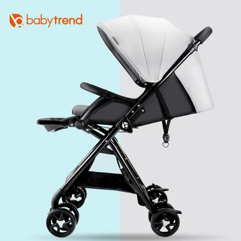 

Babytrend high landscape stroller lightweight folding can sit reclining baby children's trolley can be placed in the car trunk