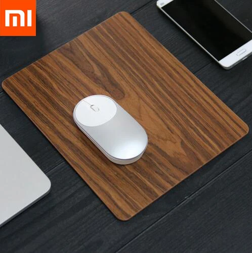 

Original Xiaomi wooden Mouse Pad MI mouse pad WOOD mousepad Natural Grain Mice Pad Ultra Slim Anti-Slip for Macbook PC laptop