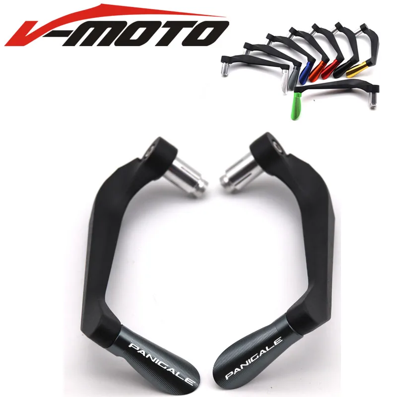 

For DUCATI 899 959 1199 1299 Panigale / S/ Tricolor Motorcycle CNC Handlebar Grips Guard Brake Clutch Levers Guard Protector