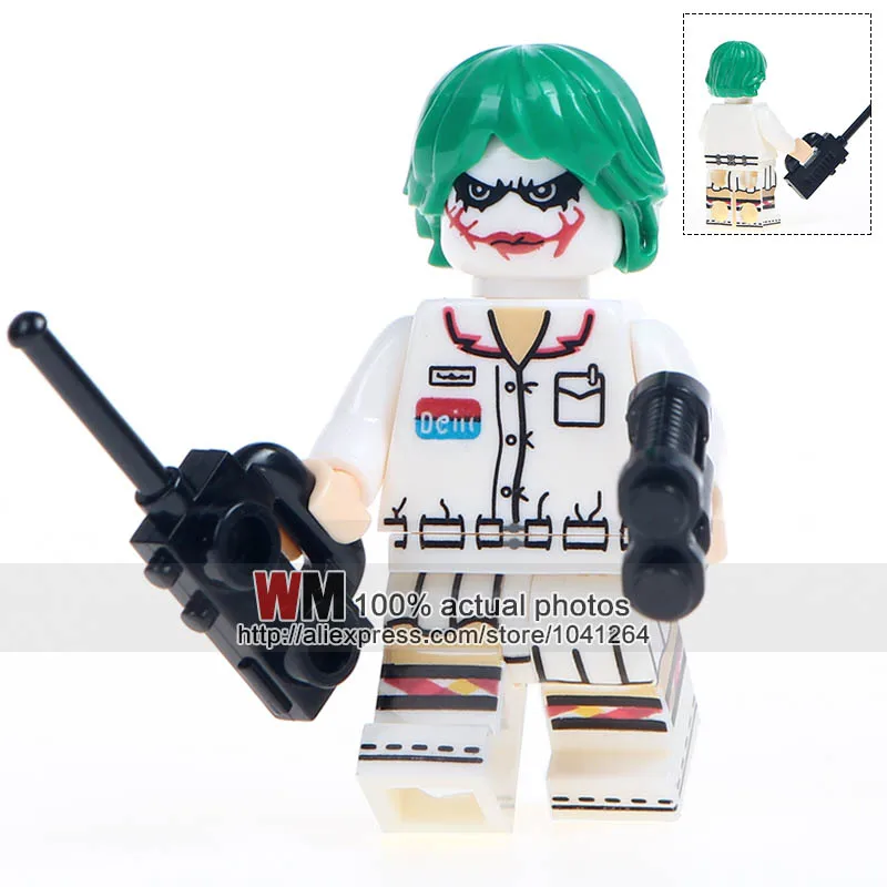 

Building Blocks Single Sale Nure Suit Joker Mystic Dress Tuxedo Clown Clown Joker Clown DC Super Hero Children Gift Toys