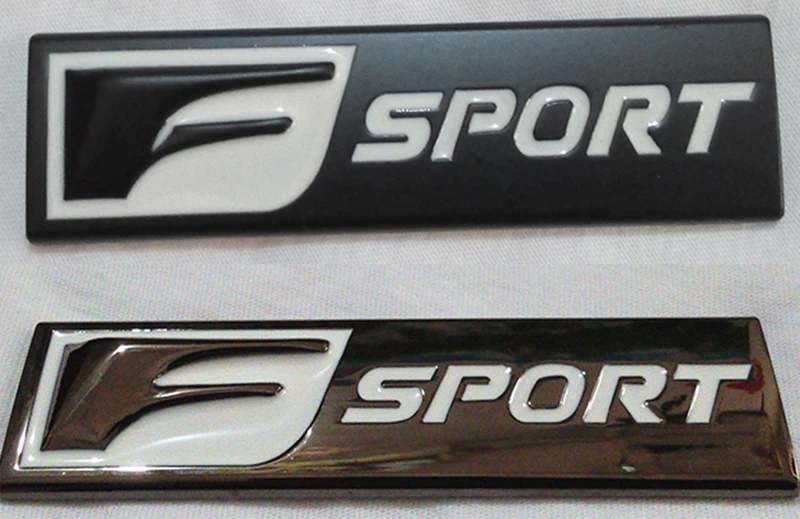Auto Car Metal F SPORT F Sport Fsport Side Rear Badge Emblem Sticker