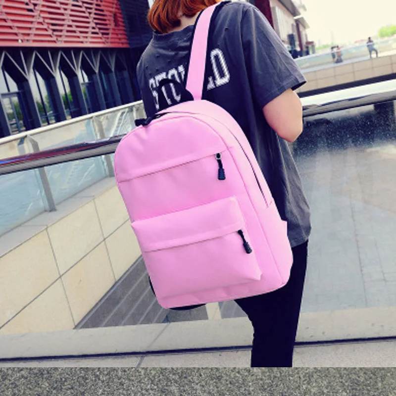 Nueva Mochila de lona de moda Simple para mujer, Mochila coreana para estudiante Escolar, adolescente, Mochila Escolar para mujer