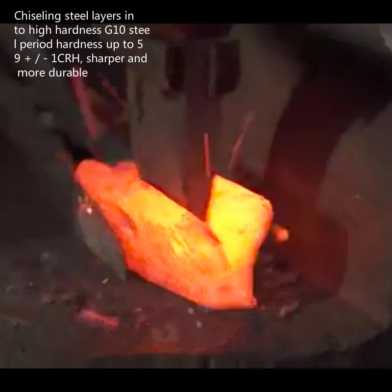 Пегаси все-Тан поварской нож ручной ковки высокоуглеродистой композитной стали кухонный нож режущий нож для нарезки мяса Кливер
