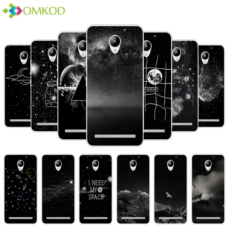 

Phone Case for Lenovo C2 Starry Back Cover for Lenovo C2 Power k10a40 Shell Silicone Bag Soft TPU Phone Skin for Lenovo C2 Capa