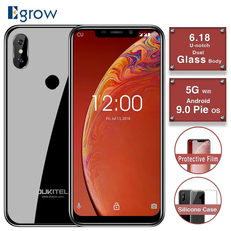 Oukitel C13 Pro 5G/2.4G 2GB 16GB Smartphone Android 9.0 3000mAh 8MP+5MP Face ID MT6739 Quad Core Fingerprint 4G LTE Mobile Phone Oukitel C13 Pro 5G/2.4G 2GB 16GB Smartphone Android 9.0 3000mAh 8MP+5MP Face ID MT6739 Quad Core Fingerprint 4G LTE Mobile Phone