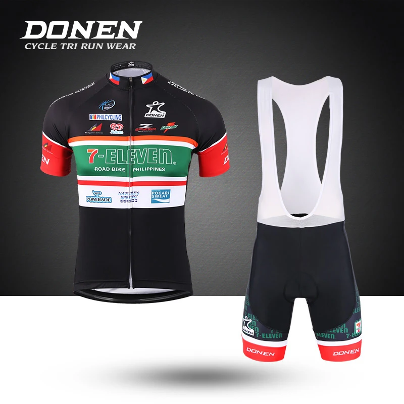 DONEN الصيف قصيرة الأكمام دراجة الدراجات مجموعة الدراجات جيرسي + مريلة السراويل مجموعات رجل سترة MTB الدراجة دراجة ciclismo DONEN الصيف قصيرة الأكمام دراجة الدراجات مجموعة الدراجات جيرسي + مريلة السراويل مجموعات رجل سترة MTB الدراجة دراجة ciclismo