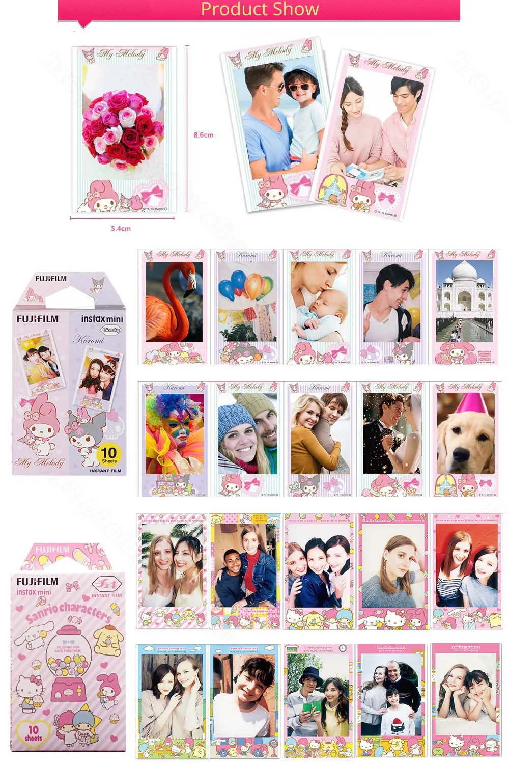 melody and sanrio desription