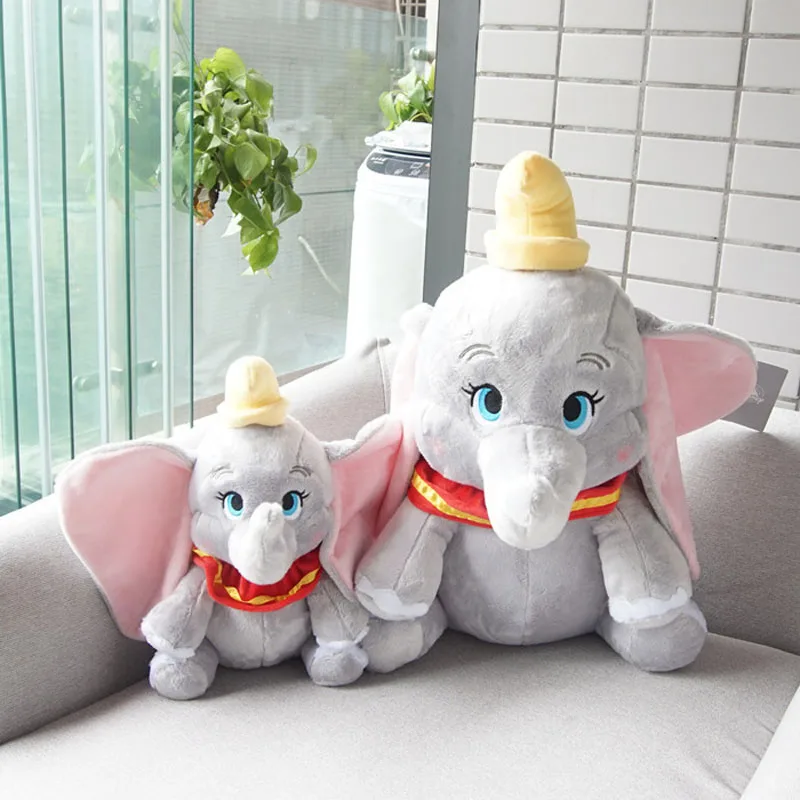 Слон Дамбо Плюшевые игрушки Мягкие животные мягкие игрушки для детей подарок на день рождения хорошее качество милые мягкие куклы игрушки для сна
