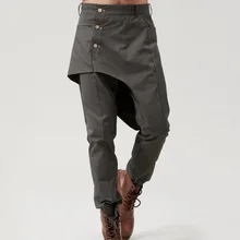 29-36! новинка Мужская одежда мода весна Китай вина повседневные штаны шаровары брюки певица костюмы