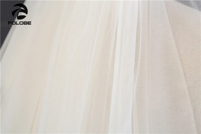 Белый/слоновая кость Casamento Кружева Аппликации Край двухслойный Тюль аксессуары для свадьбы свадебный вуаль марияж Бесплатная доставка
