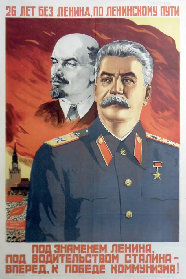 Классические настенные наклейки на стену в стиле Велик Ленин и Сталин CCCP|wall