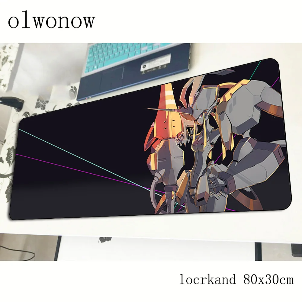 Игровой коврик для мыши darling in the franxx 800x300x3 мм подарок на Хэллоуин аксессуары