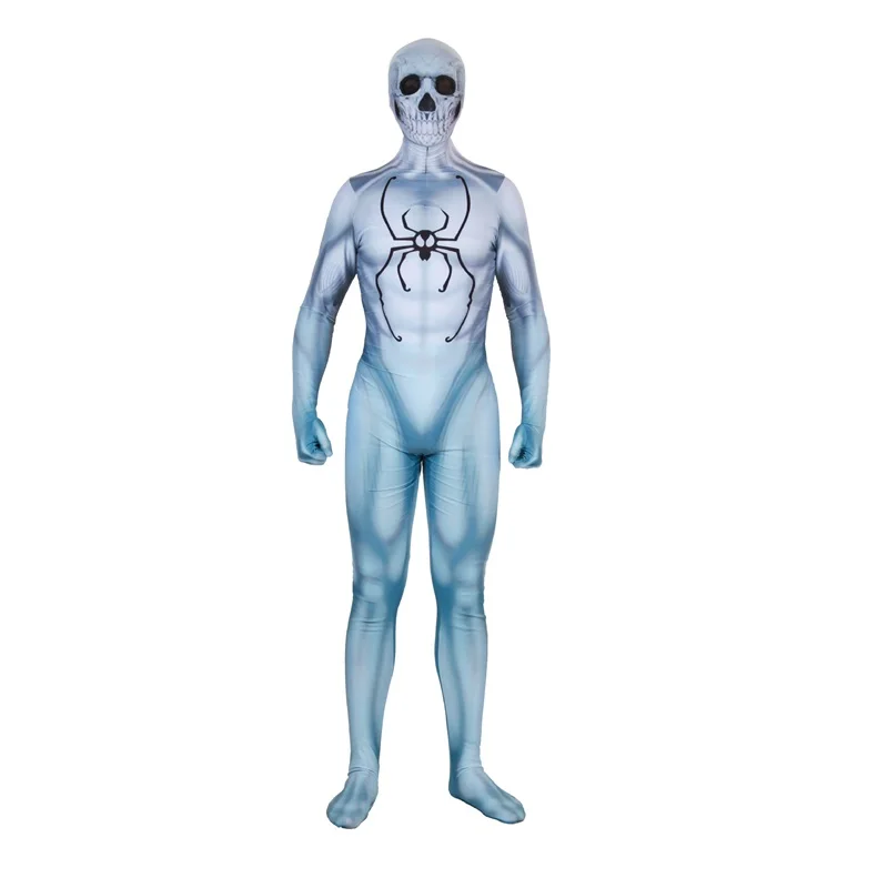Унисекс дети PS4 дух паук Человек-паук костюм зентай для косплея Человек-паук боди супергероя комбинезоны