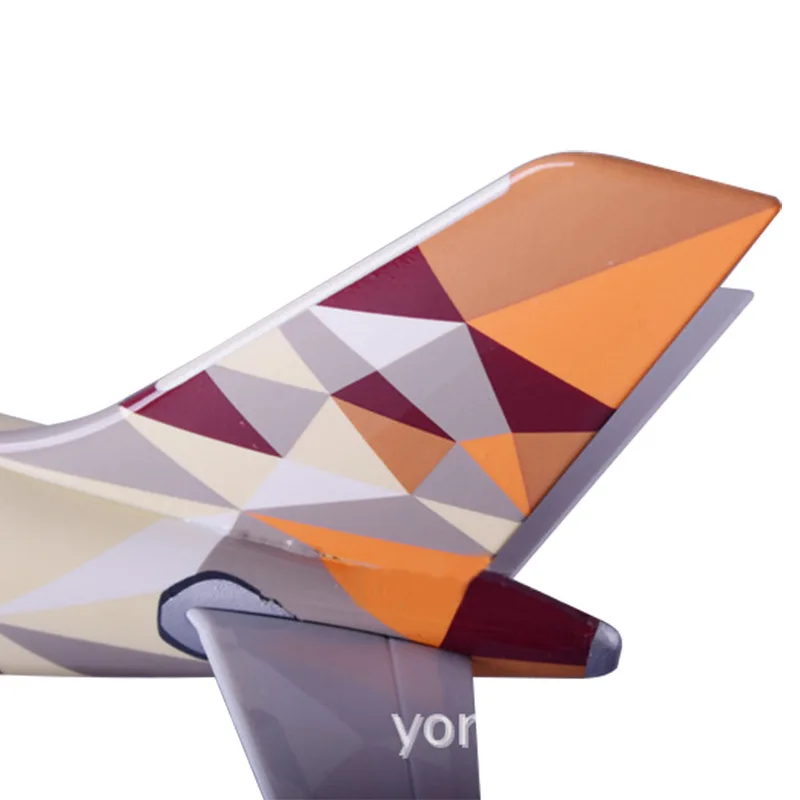 40 см смолы A330 с трёхмерными чертёжами Аэробус Etihad авиакомпании дыхательные пути