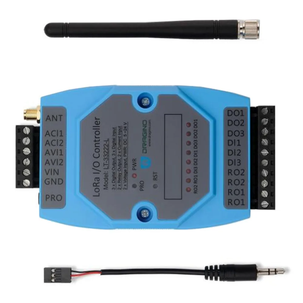 Для Dragino LT-33222-L длинный диапазон LoRa I/O контроллер LoRaWAN беспроводной для умного сельского хозяйства домашней автоматизации IOT