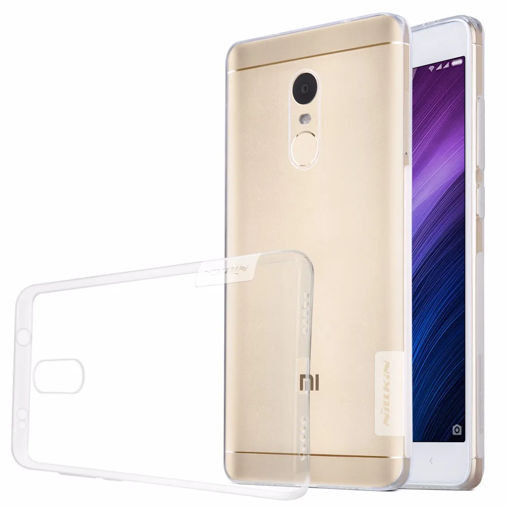 Для Xiaomi Redmi Note 4X NILLKIN натуральный ТПУ мягкий чехол накладка для Силиконовый с