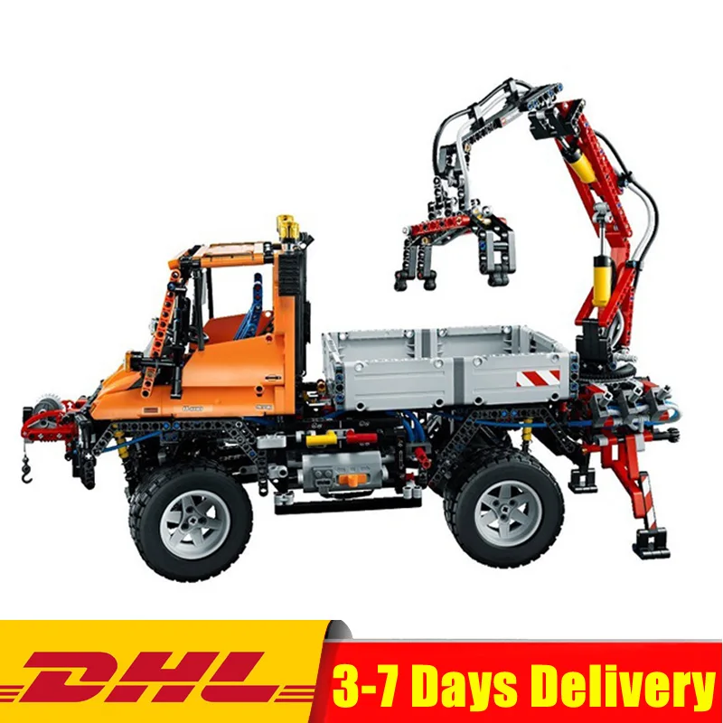 

2018 Lepin 20019 2088pcs Technic Ultimate The Mechanical Truck Unimogu Set Building Blocks Bricks Toys Moc Legoings 8110