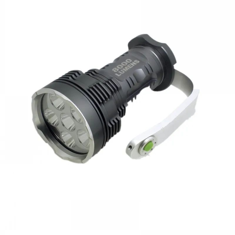 Tinhofire 42 Вт 8000 Люмен CREE XM L 6x T6 светодиодный фонарик портативный фонарь лампа|led