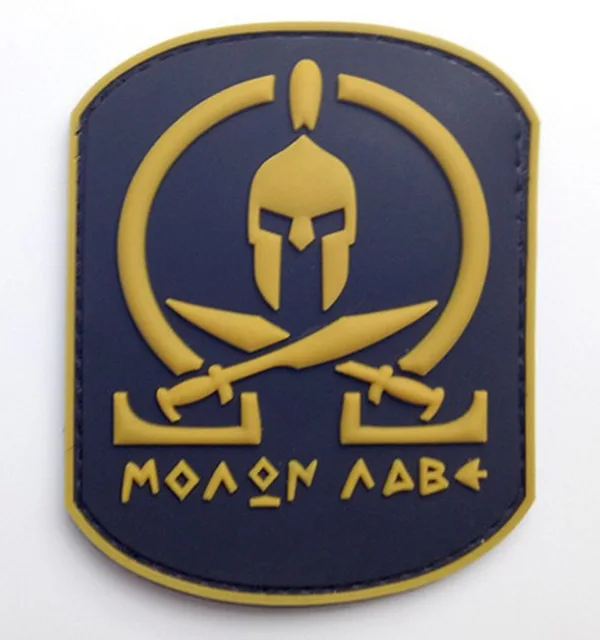 Molon Labe Russie Russe Drapeau Paintball Airsoft PVC Moral Patch