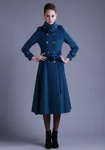 women jacket women winter coat New winter fashion Slim thick cashmere wool coat free shipping