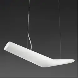 Современные L135cm Artemide Mouette светодиодный белый акриловый подвесной светильник лампа Офис Ресторан зал белый PC ПВХ лампа для подвесного