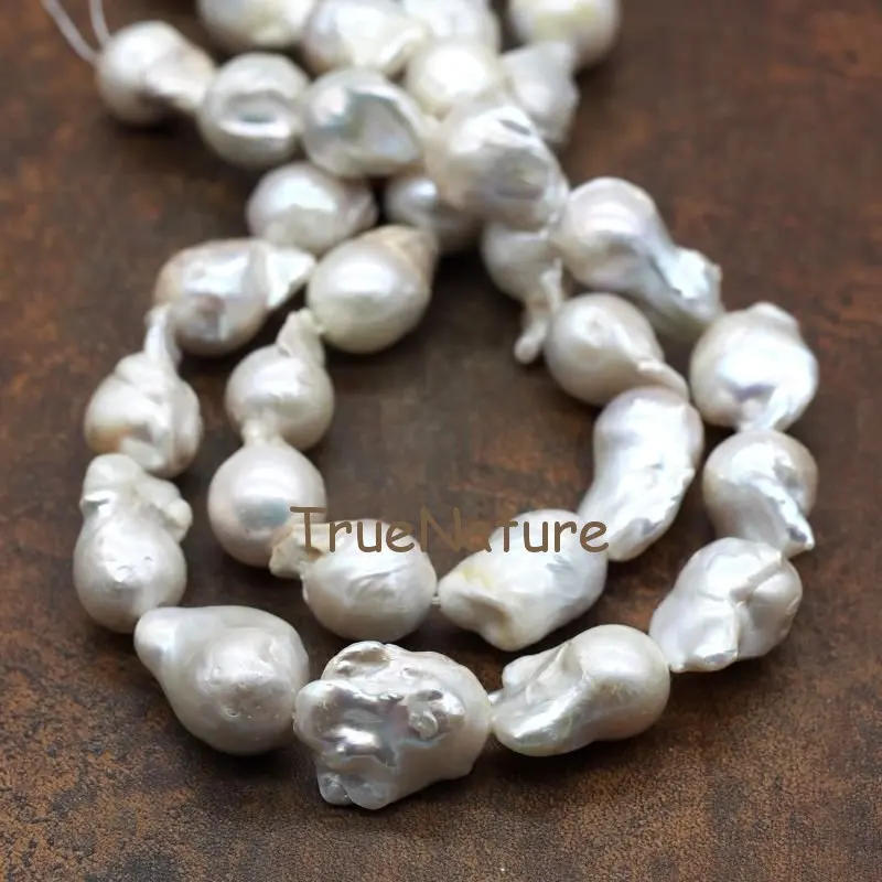 Модные бусины неправильной формы в стиле барокко 10 шт. 15*23 мм BE5649|freshwater pearl beads|loose