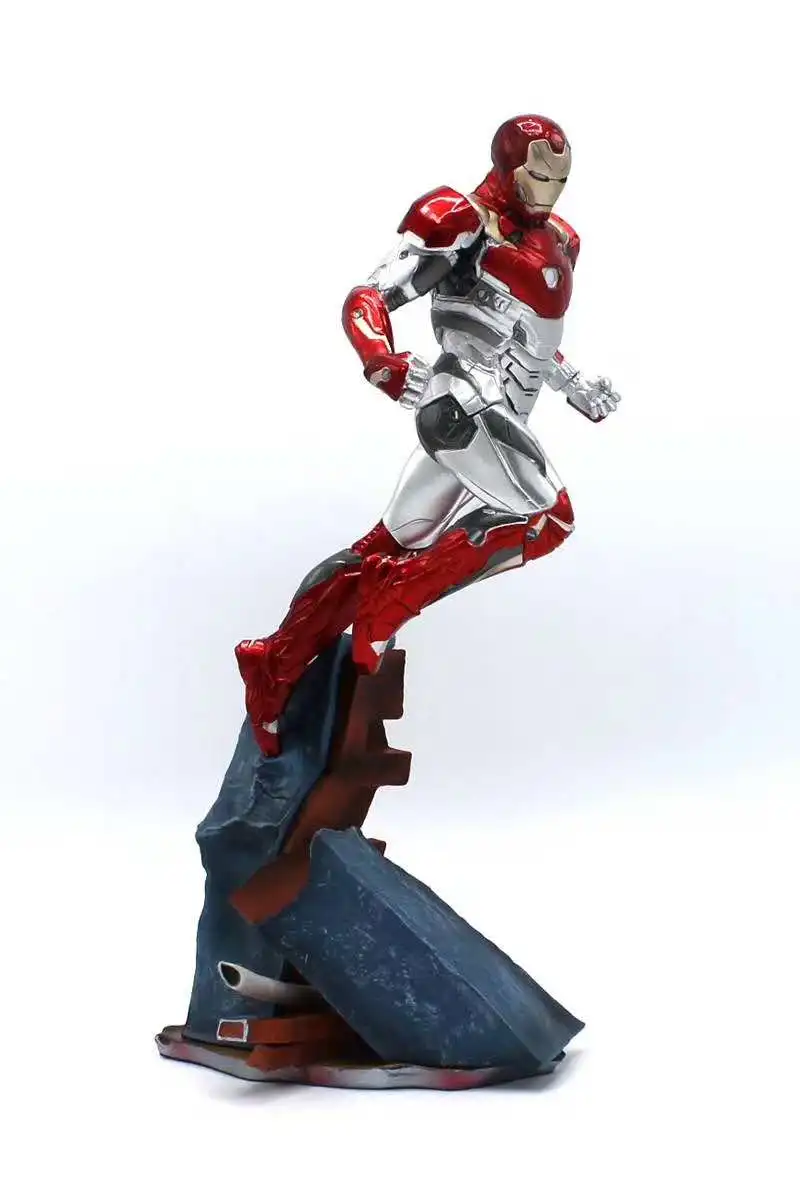 Avengers Captain Marvel 22cm Figure Carol Danvers 110 Statue KO\'s Iron Studios Toys Endgame 4 Spuer Heroine Hero Movie Doll (9)